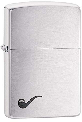 Zippo Pipe Lighter - Brushed Chrome 200PL