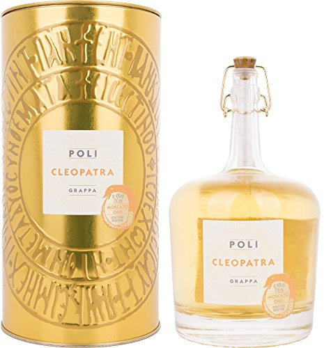Poli, Grappa Cleopatra Oro (Moscato) Astucciata - 700 ml