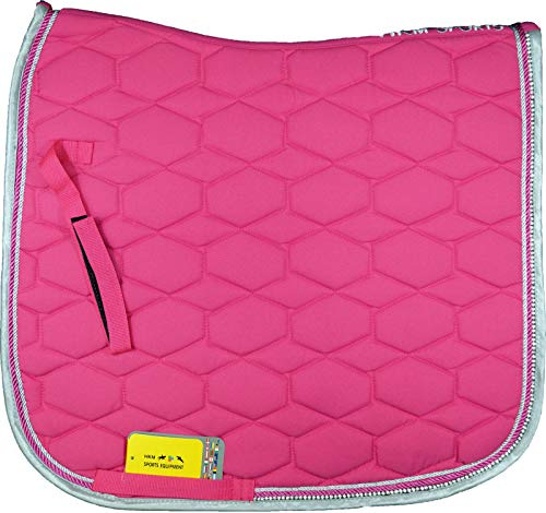 HKM Crystal Fashion Sadelunderlägg Rosa Dressyr