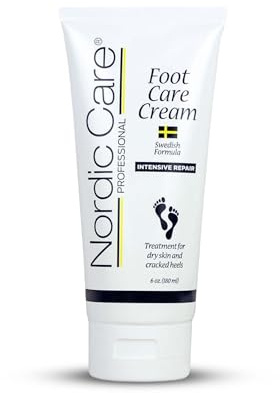 Nordic Care Foot Cream - Foot Care for Cracked Heels, 10% urea cream