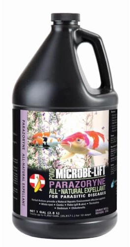MICROBE-LIFT Parazoryne Herbal Water Conditioner and Expellant, 1 Gallon