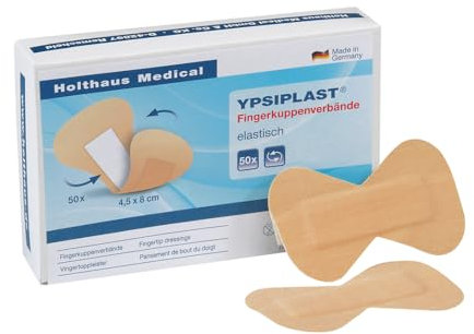 Holthaus Medical YPSIPLAST® Fingerkuppenverband 50 Stück elastisch 4,5 x 8 cm
