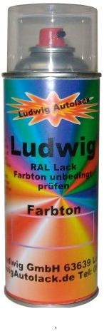 LudwigLacke 1 Spraydose 400ml Autolack glänzend RAL 5015 Himmelblau