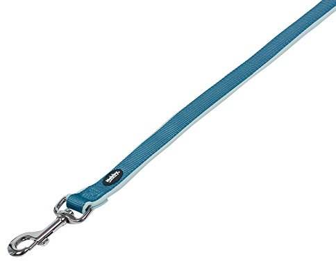 Nobby Leine Classic Preno, hellblau/hellblau L: 120 cm, B: 20/25 mm, 1 Stück
