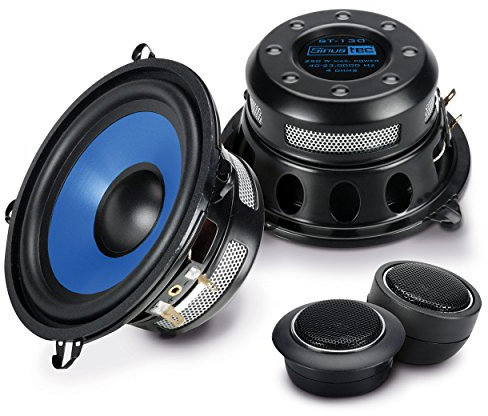 Sinuslive ST-130 Alrededor De 2 vías altavoz audio - Altavoces para coche (De 2 vías, 4 Ω, 88 dB, 40 - 23000 Hz, 5,9 cm, 13 cm)