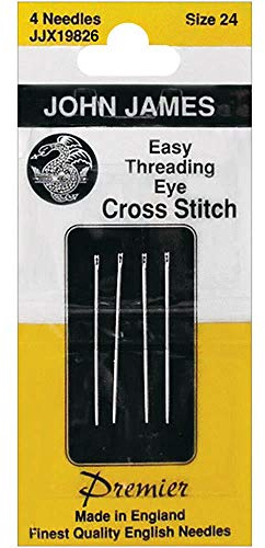Easy Threading Calyxeye Hand Needles-Size 26 4/Pkg