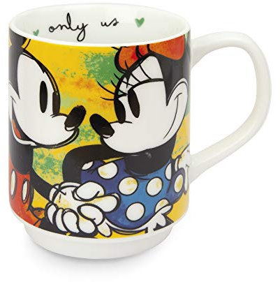 Egan PWM21I/V Mug, modelo Sweet Love, porcelana, verde