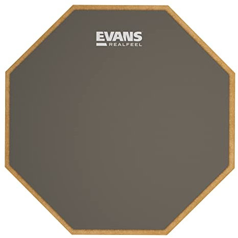 Evans Practice Pad Real Feel RF-12G, 12, one-sided