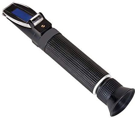 Sper Scientific Sugar Refractometer with Automatic Temperature Compensation (ATC) 300010 – Portable Brix Meter 0 to 32%, Measures Sugar Content for Industrial Applications & more