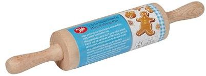 Tala Mini Rolling Pin Compact Beechwood Rolling Pin for Baking, Pastry, Dough & Craft, Perfect for Kids and Young Bakers
