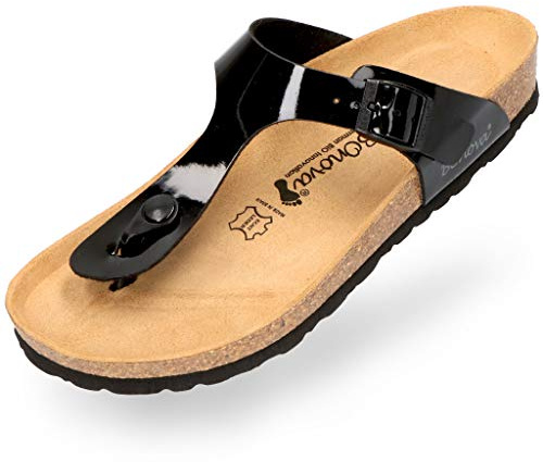 BOnova Ibiza Lack schwarz 36