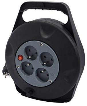 Enrouleur Domestique 4x16A/HO5VVF 3 x 1,5-10 m - Chacon