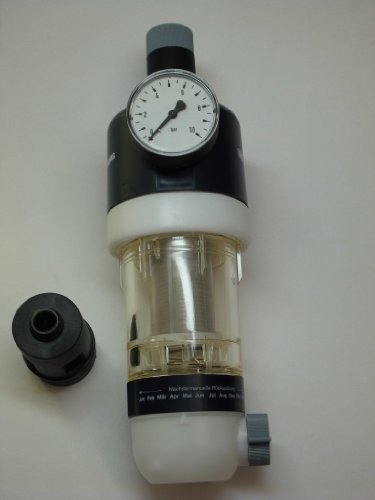 Rückspülfilter Hauswasserstation inkl. Anschlussstück, Druckminderer und Manometer DN 25 (1)