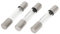 sourcing map 3Stk Glas Rohr Sicherung hohe Spannung 0,8A 5kV 6 x 40mm für Mikrowelle