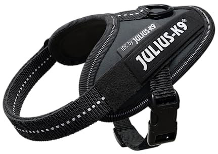 Julius-K9, IDC Powergeschirr, Größe: 3XS / Baby 1, Anthrazit