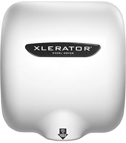 Xlerator XL - BW - High-Efficiency - Hand Dryer - BMC (Bulk Molded Compound) High-Speed Automatic Surface-Mounted 110-120 - Volt - White.