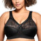 Glamorise Damen 1000 Full Coverage Bra, Schwarz, 90H EU
