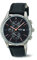 Boccia Herren-Armbanduhr Chronograph Quarz Leder 3756-02