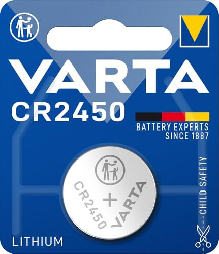 Varta CR 2450 Lithium 3V Knopfzelle by Varta