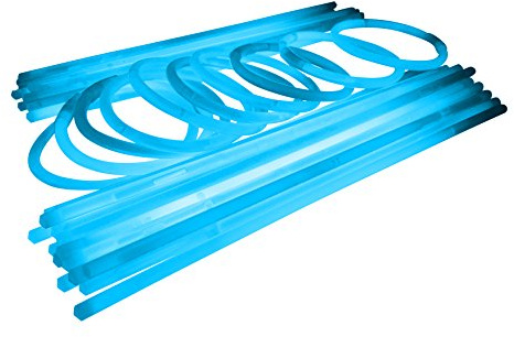 Bracelets fluorescents de 20,3 cm et connecteurs de Glowtopia