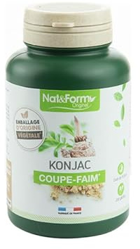Konjac 200 Gélules - Nat Et Form - Atlantic Nature