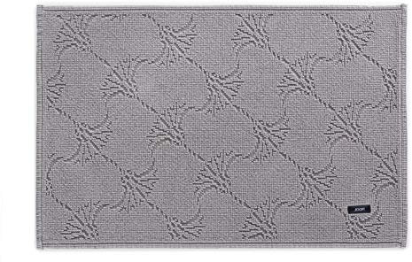 JOOP! Badteppich NEW CORNFLOWER 50 x 70 cm kiesel