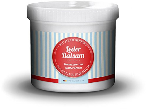Mühldorfer Lederbalsam, 500 ml, Pflegemittel für alle Glattleder, ideal für Sättel und Reitstiefel, mit echtem Bienenwachs