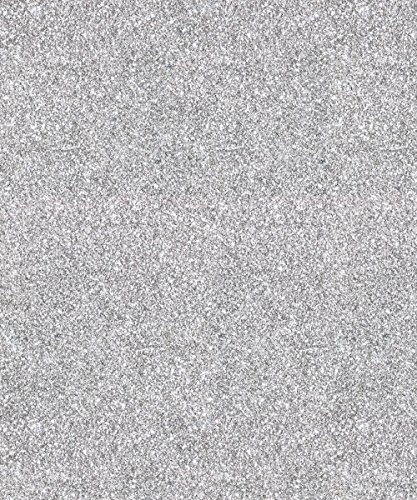 Muriva Vliestapete 701352 silber mit Glitzereffekt