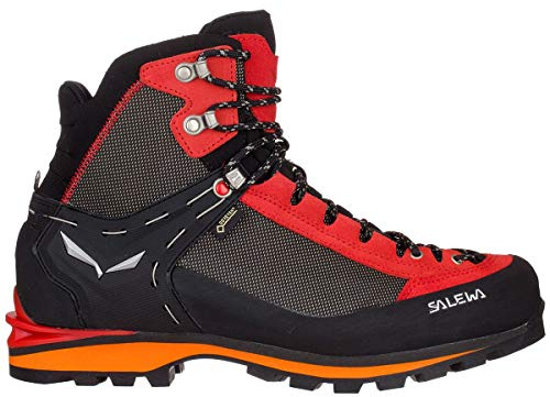 SALEWA MS Crow GTX, Botas de Senderismo Hombre, Black Papavero, 45 EU
