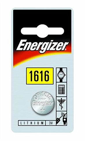 Energizer – Set di 8 BLISTER di 1 batteria litio Calcolatrici/fotografica CR1616
