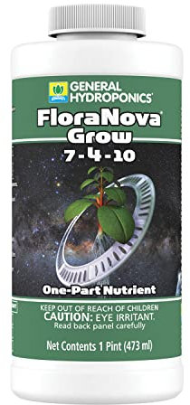 General Hydroponics GH1621 FloraNova Grow-1 Pint Fertilizer