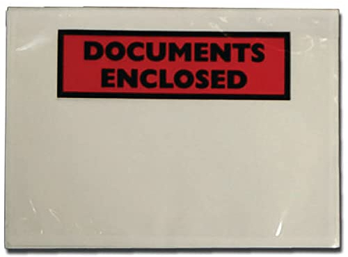 GoSecure Document Envelopes Documents Enclosed Self Adhesive A5 (Pack of 1000) 4302003