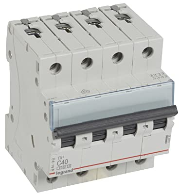 InterruptorAutomaticoTX3 4 Polos 40A Legrand 403630