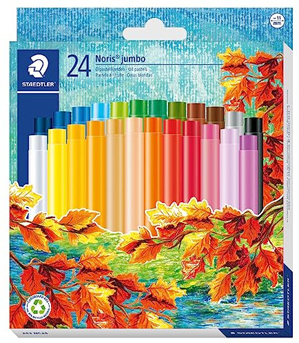 STAEDTLER 243 NC24 - Noris Club jumbo Ölpastellkreide 24 Stück Etui
