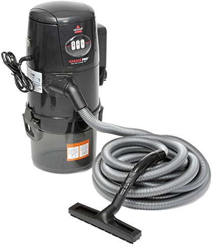 BISSELL Garage Pro Wall-Mounted Wet Dry Car Vacuum/Blower With Auto Tool Kit, 18P03 , Gray