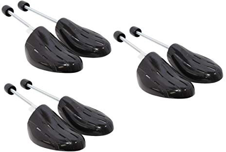 DELFA SLR 3er Set Damen bequeme Form Gr. 39-42 - Schuhspanner mit Spiralfeder – Schuhformer Schuhglätter aus Kunststoff