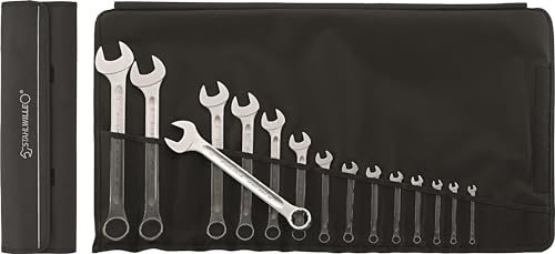 STAHLWILLE OPEN BOX Ring-Maulschlüssel Set 15-tlg. (6-32 mm) in Rolltasche