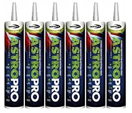 (6 TUBES) Astro Pro Green Seaming adhesive for astro turf 310ml tube - professional elastic hybrid seaming adhesive for artificial grass