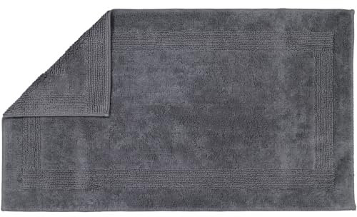 Cawö Badteppiche Luxus Badteppich 1000 anthrazit - 774