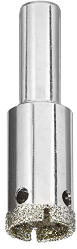 kwb Scie cloche diamantée Ø 16 mm avec surface de coupe diamantée, haute précision, grande éjection de matière et queue ronde