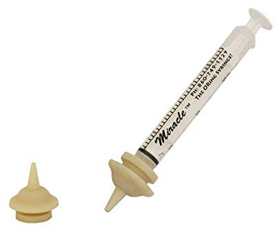 THE MIRACLE NIPPLE Mini Flaschennippel, Latex, Traditionell, Langsamer Fluss, Tierflasche, Bottle_Nipple, Neugeboren, Latexfrei