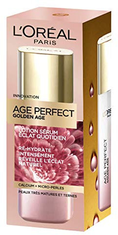 L'Oréal Paris - Age Perfect - Golden Age - Lotion Sérum - Anti-Relâchement & Eclat - Peaux Matures - 125 mL