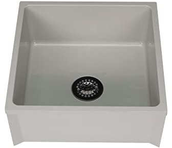 Zurn Z1996-24 Z1996 24 x 24 Mop Basin with PVC Drain Assembly