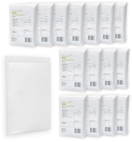 Medi-Inn+ Einmal Waschhandschuhe Molton 75/gm² (20 x 50 = 1000 Stück)