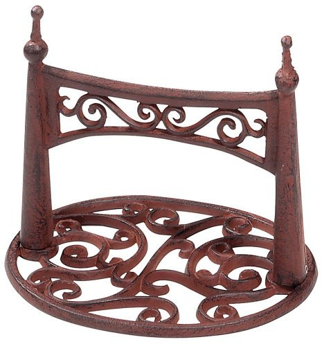 Fallen Fruits LH73 Ellipse Shoe Scraper - Brown, 7.75 h