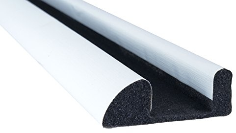 STORMGUARD 02SR6630914W Internal Foam Under Door Draught Excluder-White