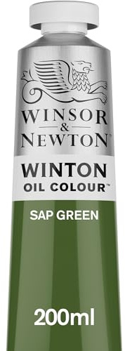 Winsor & Newton Winton Oil Colour Sap Green (Verde Vejiga) 200 ml