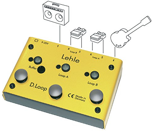 Lehle D-Loop Stereo Effects Looper/Switcher