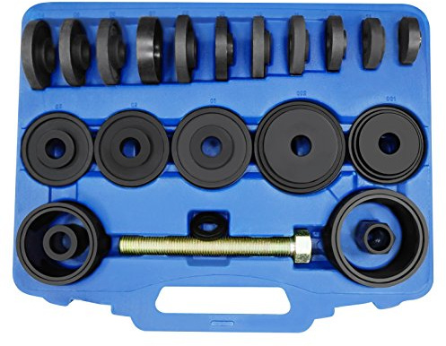 Astro Tools 78825 XL Grade 8 Drive Bolt 25-Piece Master Front Wheel Drive Bearing Puller Removal & Installer Adapter Kit
