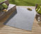 NORTHRUGS In- und Outdoor Teppich Karo 80x150cm - Wetterfest Modern Geometrisches Muster Kariert Allover Design Läufer für Balkon Terrasse Garten Wintergarten Wohnzimmerteppich Wasserfest in Blau